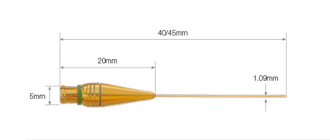 0.5mm hydrophone probe