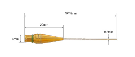 75 micron probe